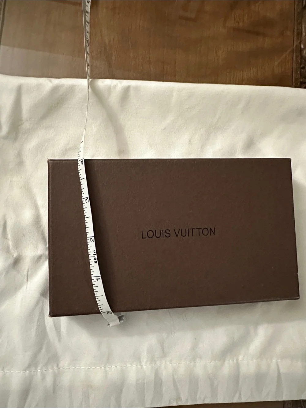 Louis Vuitton Dark Brown Logo Gift Box